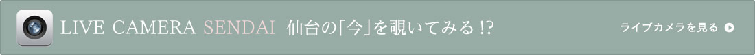 LIVE CAMERA SENDAI仙台の「今」を覗いてみる!?ライブカメラを見る